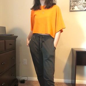Forever 21 Orange crop top